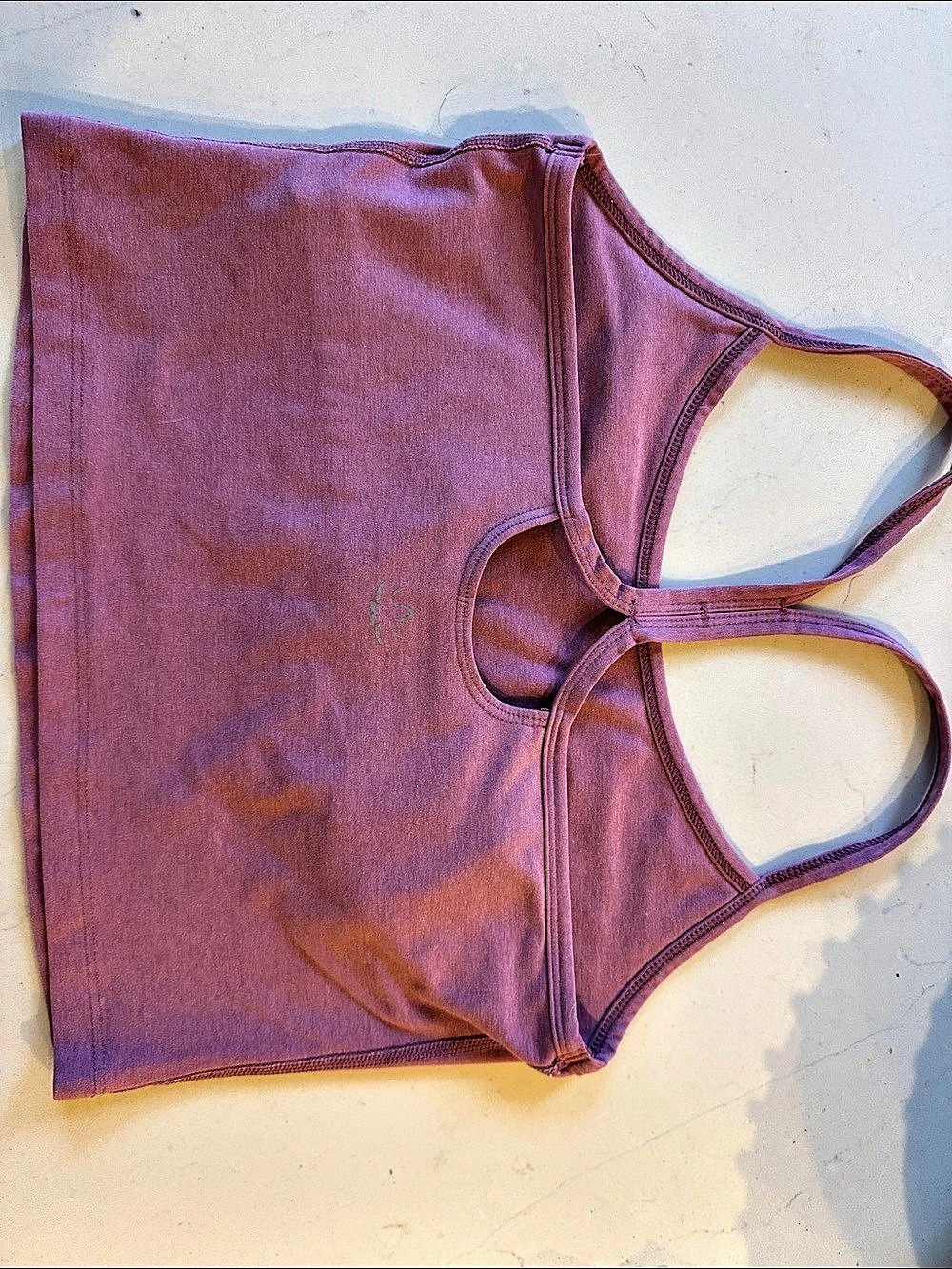 Beyond Yoga Athletic Sports Bra in Purple Large